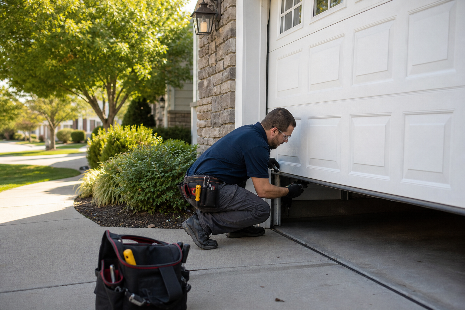 Emergency Garage Door Repair Near Me: What Akron Homeowners Should Do First